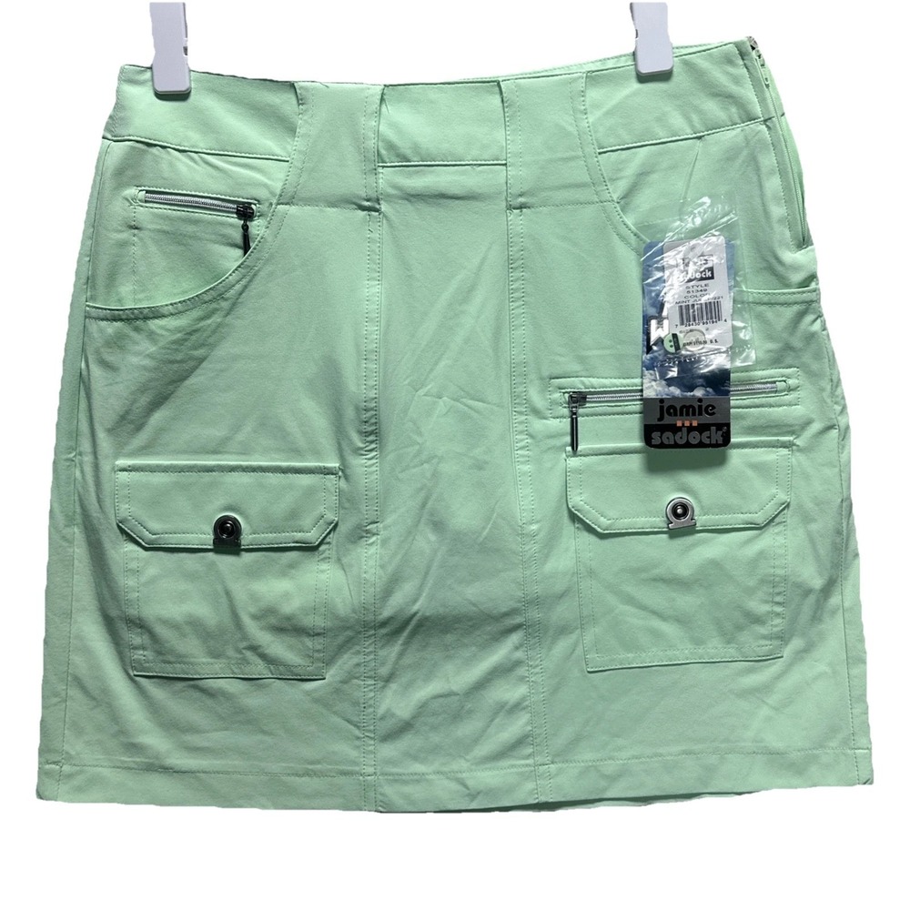 Jamie Sadock Skort Sz 2 NWT Mint Julep Green Tennis Golf Pickleball Tenniscore